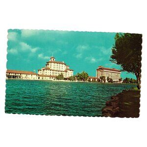 Broadmoor Resort And Broadmoor South Scenic Vista Vintage Postcard Dexter Press